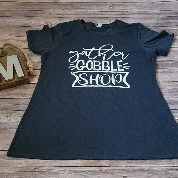 Next Level Apparel navy blue graphic tee NWOT - Picture 1 of 7